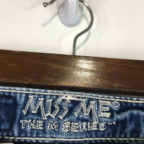 Miss Me The M Series Distressed Skinny Jeans Size 27 - Picture 6 of 13